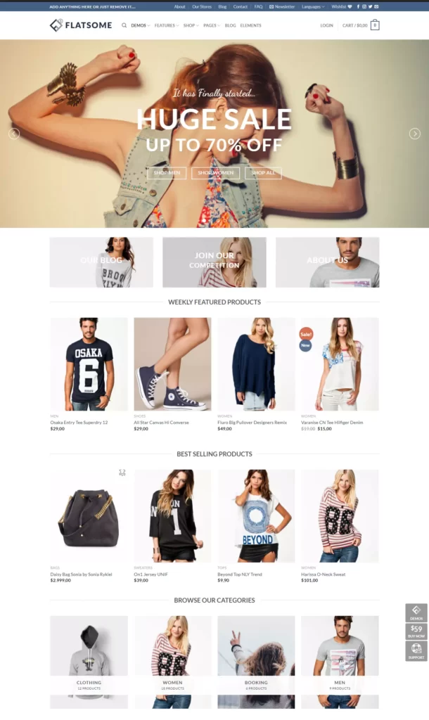 Flatsome Multi-Purpose Responsive WooCommerce Theme